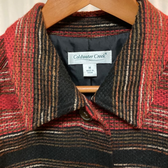 Coldwater Creek Tweed Blazer Size Medium - Picture 3 of 10